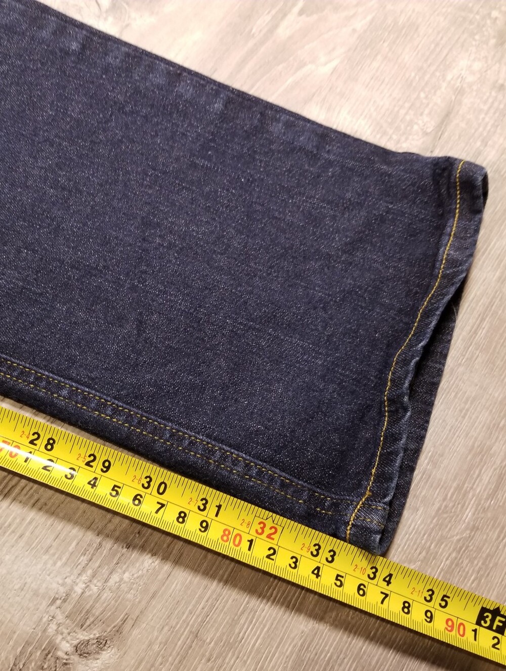 Stio Mens Rivet Jeans Dark Wash Organic Cotton Stretch Denim Pants 35L 35x34 - Picture 9 of 9